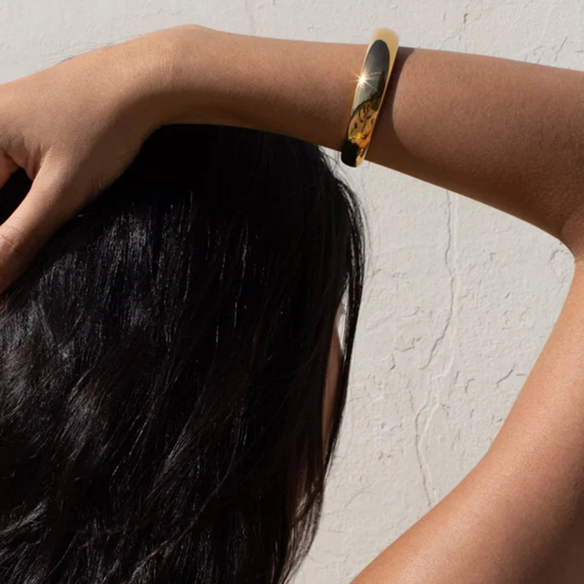 Serenity Gold Cuff Bracelet