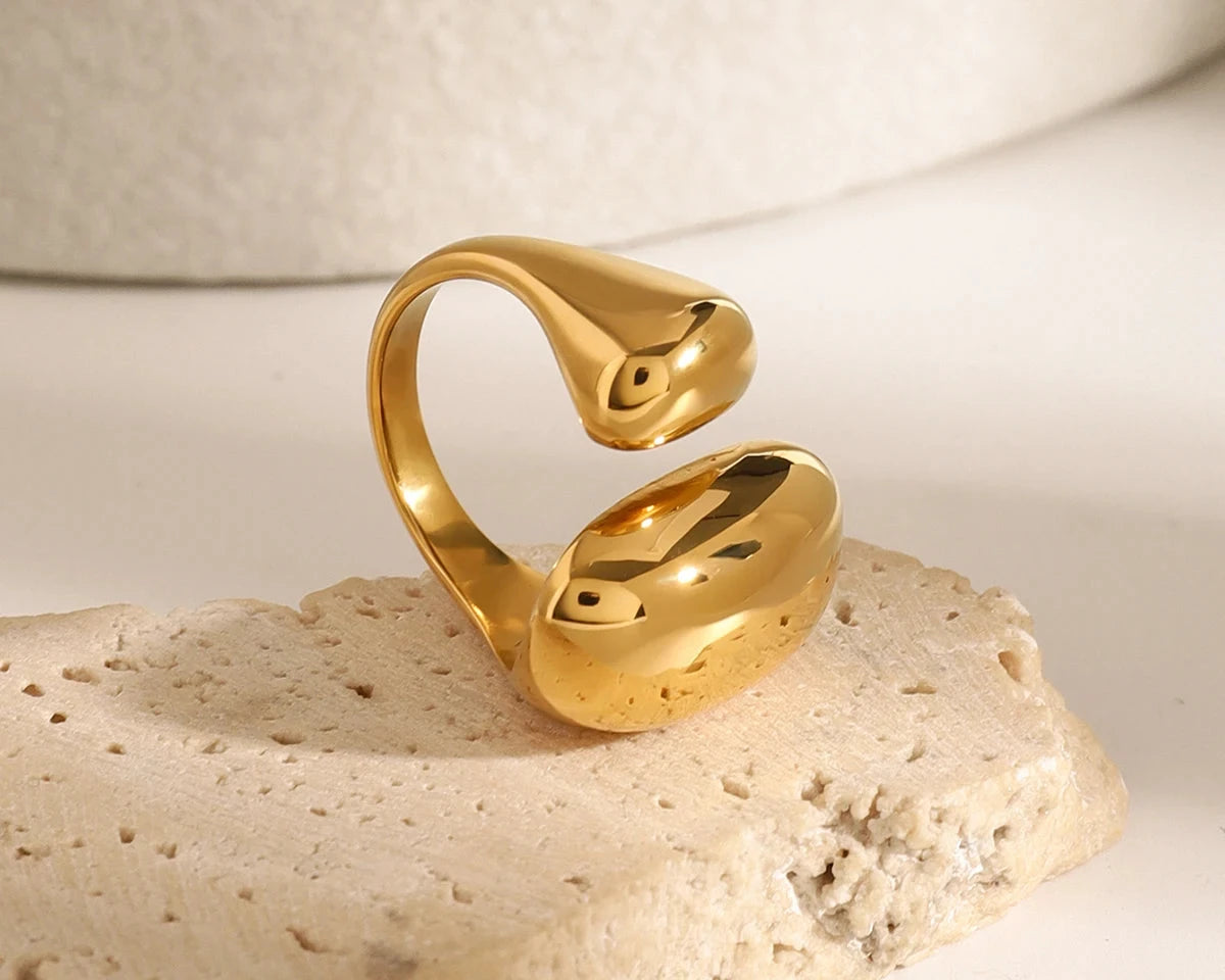 Elysian Gold Ring - Adjustable