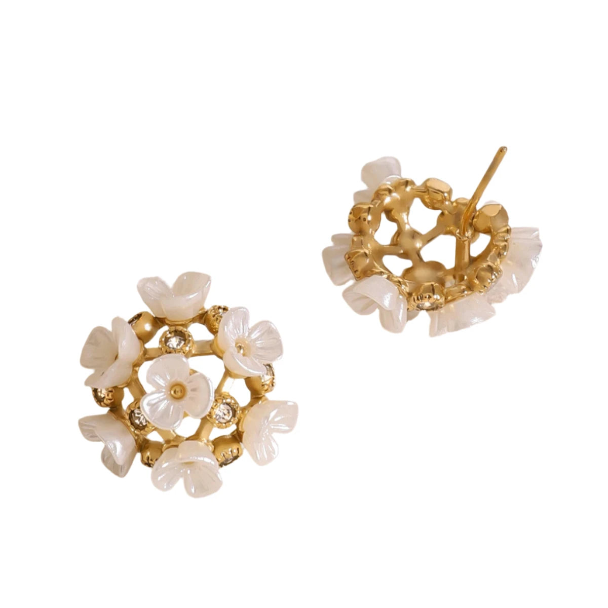 Shell Bloom Earrings