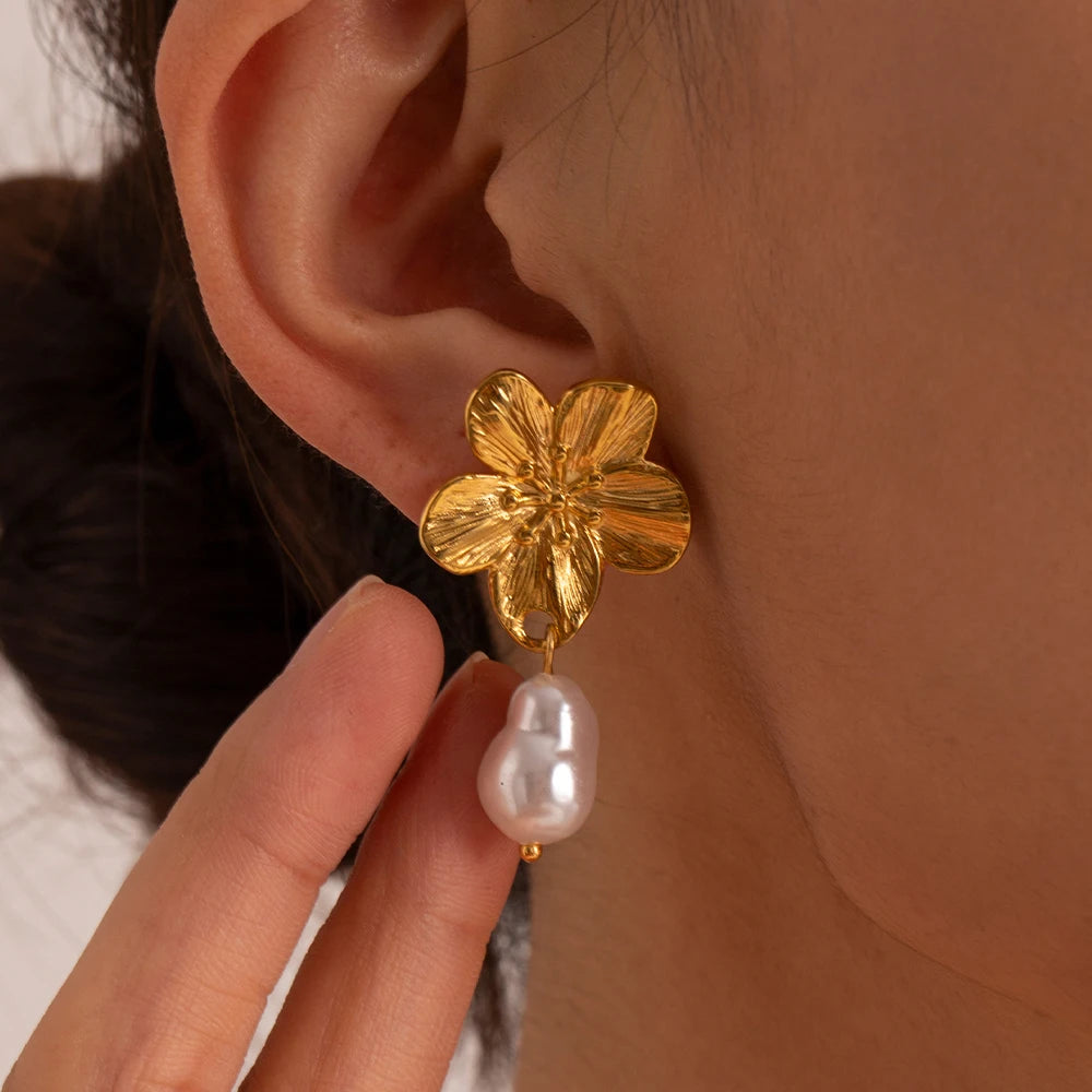 Floral Glow Earrings