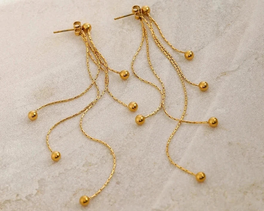 Dancing Threads Earrings