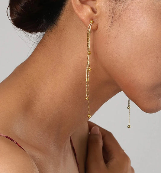 Dancing Threads Earrings