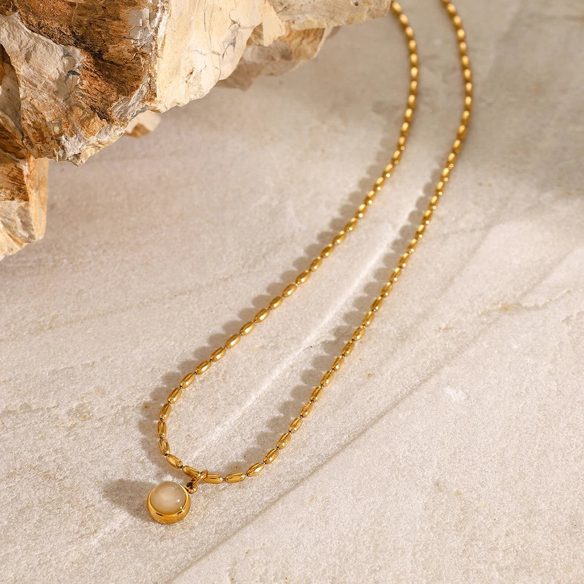 Aura Stone Necklace