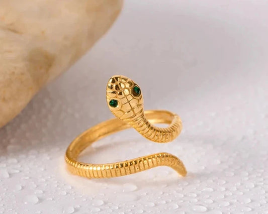 Serpentine Shrine Ring - Adjustable