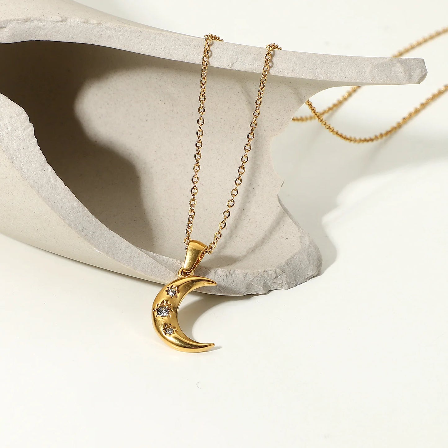 Moon & Stars Necklace