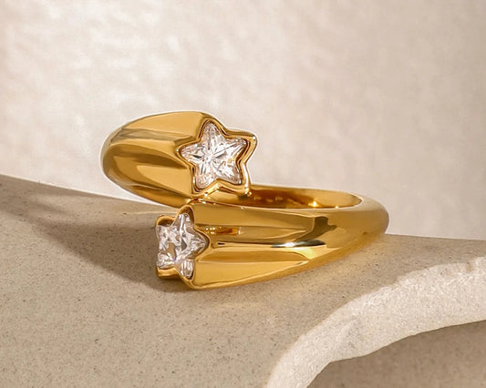 Shooting Stars Ring - Adjustable