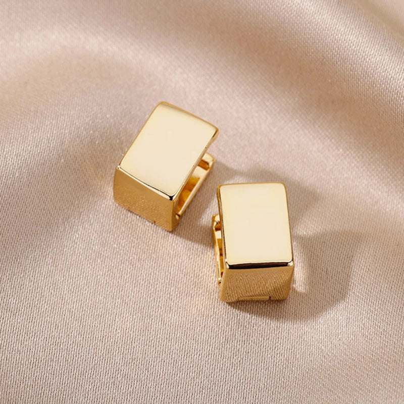 Square Hoop Earrings